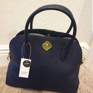 Crown and Ivy Leather Purse